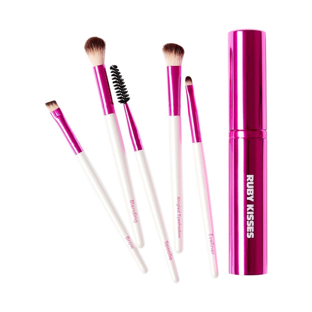 Ruby Kisses Makeup Brush Kit โ Face, Eye & Complexion Sets | 01, 02, 03 Variants - Beauty Exchange Beauty Supply