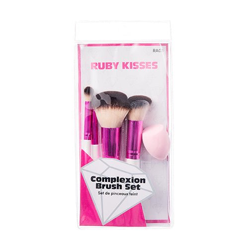 Ruby Kisses Makeup Brush Kit โ Face, Eye & Complexion Sets | 01, 02, 03 Variants - Beauty Exchange Beauty Supply