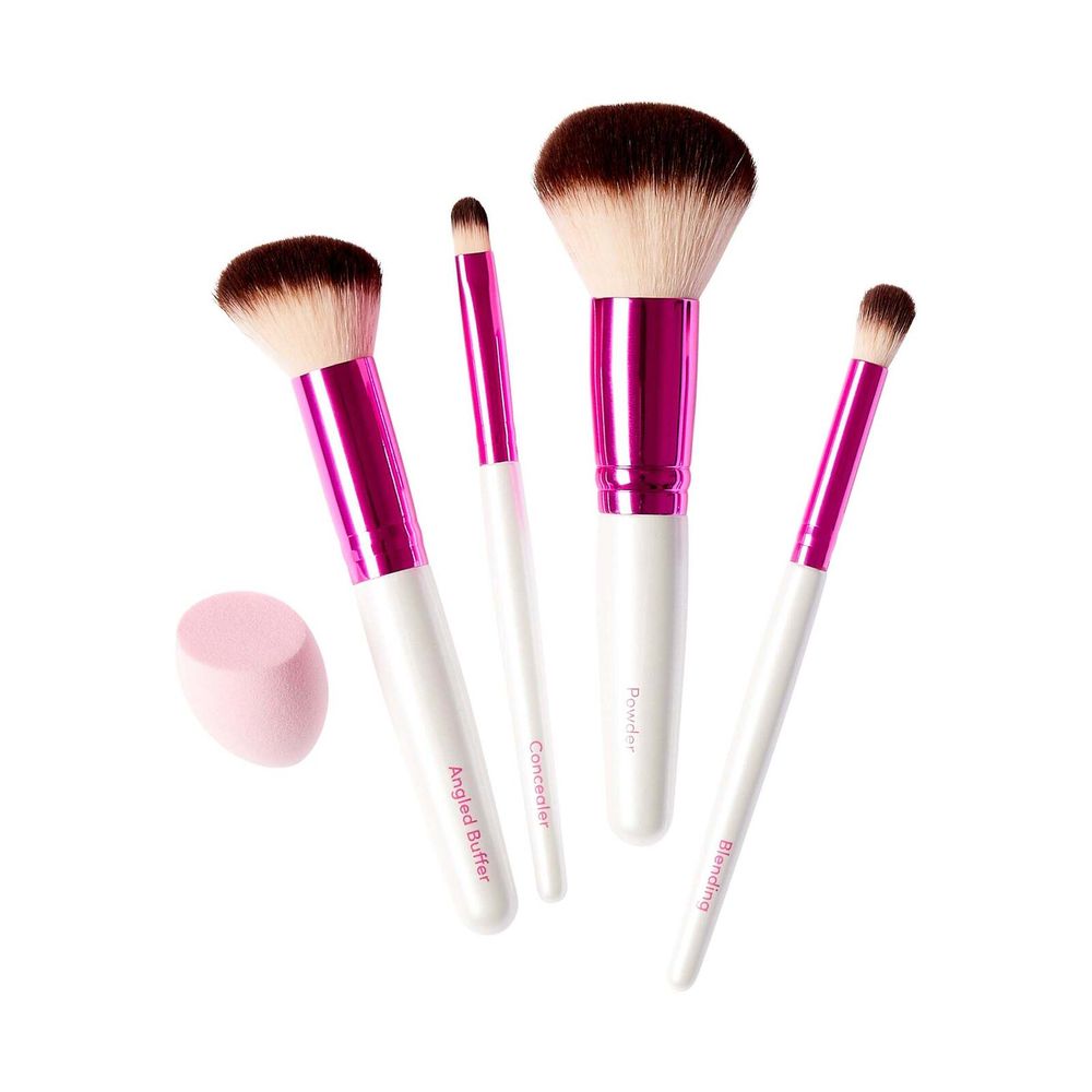 Ruby Kisses Makeup Brush Kit โ Face, Eye & Complexion Sets | 01, 02, 03 Variants - Beauty Exchange Beauty Supply