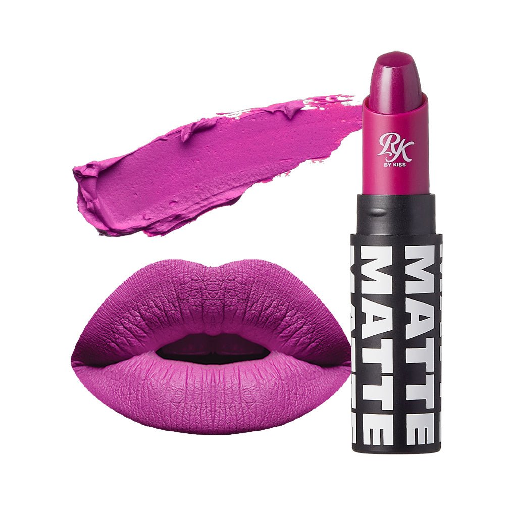 Ruby Kisses Mattest Matte Lipstick – Bold Color & Full Matte Finish | 18 Stunning Shades - Beauty Exchange Beauty Supply