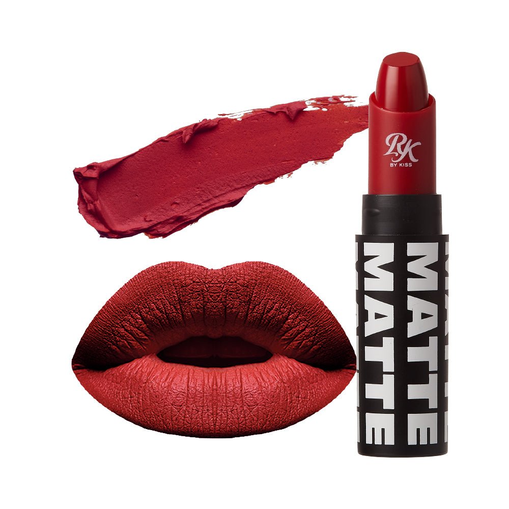 Ruby Kisses Mattest Matte Lipstick – Bold Color & Full Matte Finish | 18 Stunning Shades - Beauty Exchange Beauty Supply