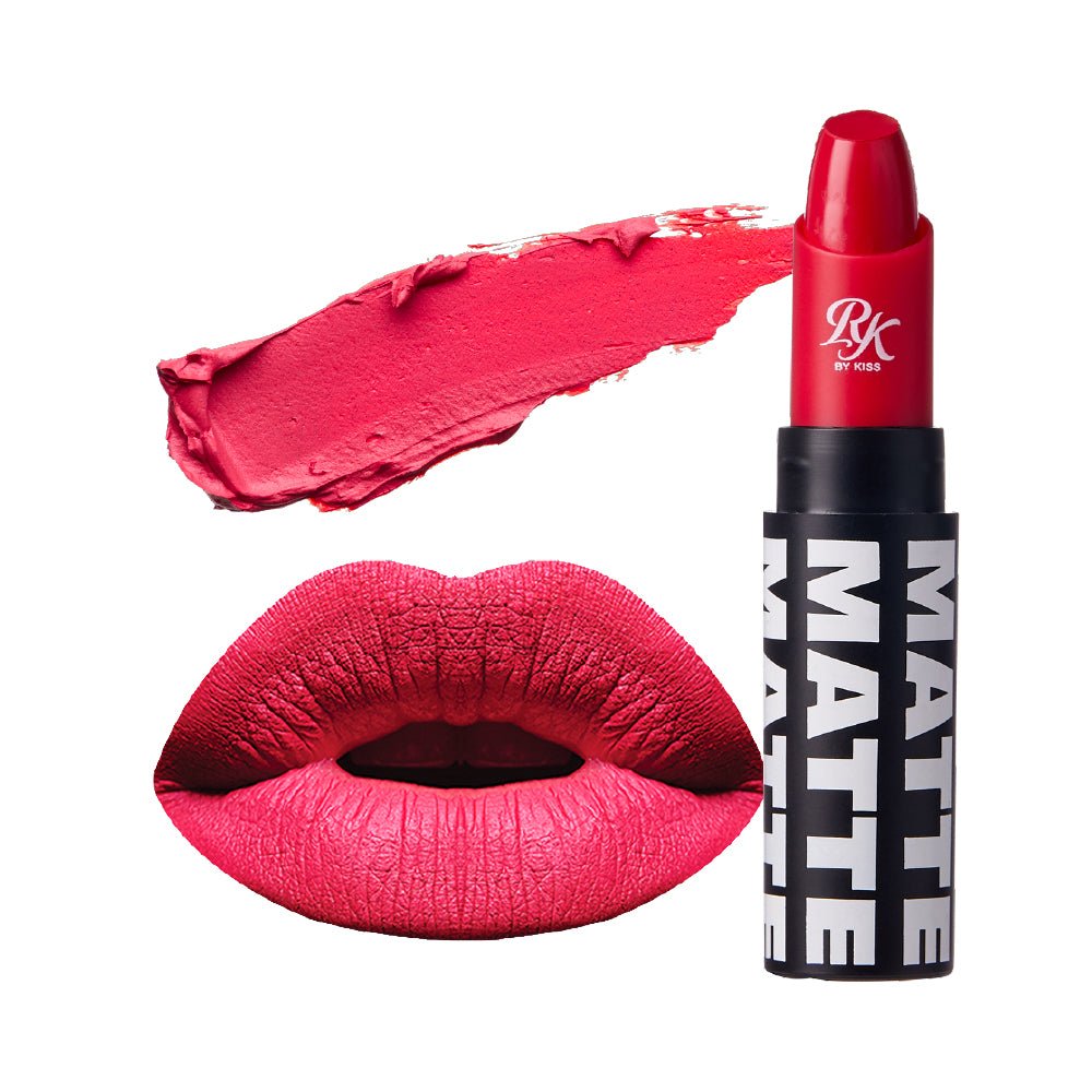 Ruby Kisses Mattest Matte Lipstick – Bold Color & Full Matte Finish | 18 Stunning Shades - Beauty Exchange Beauty Supply