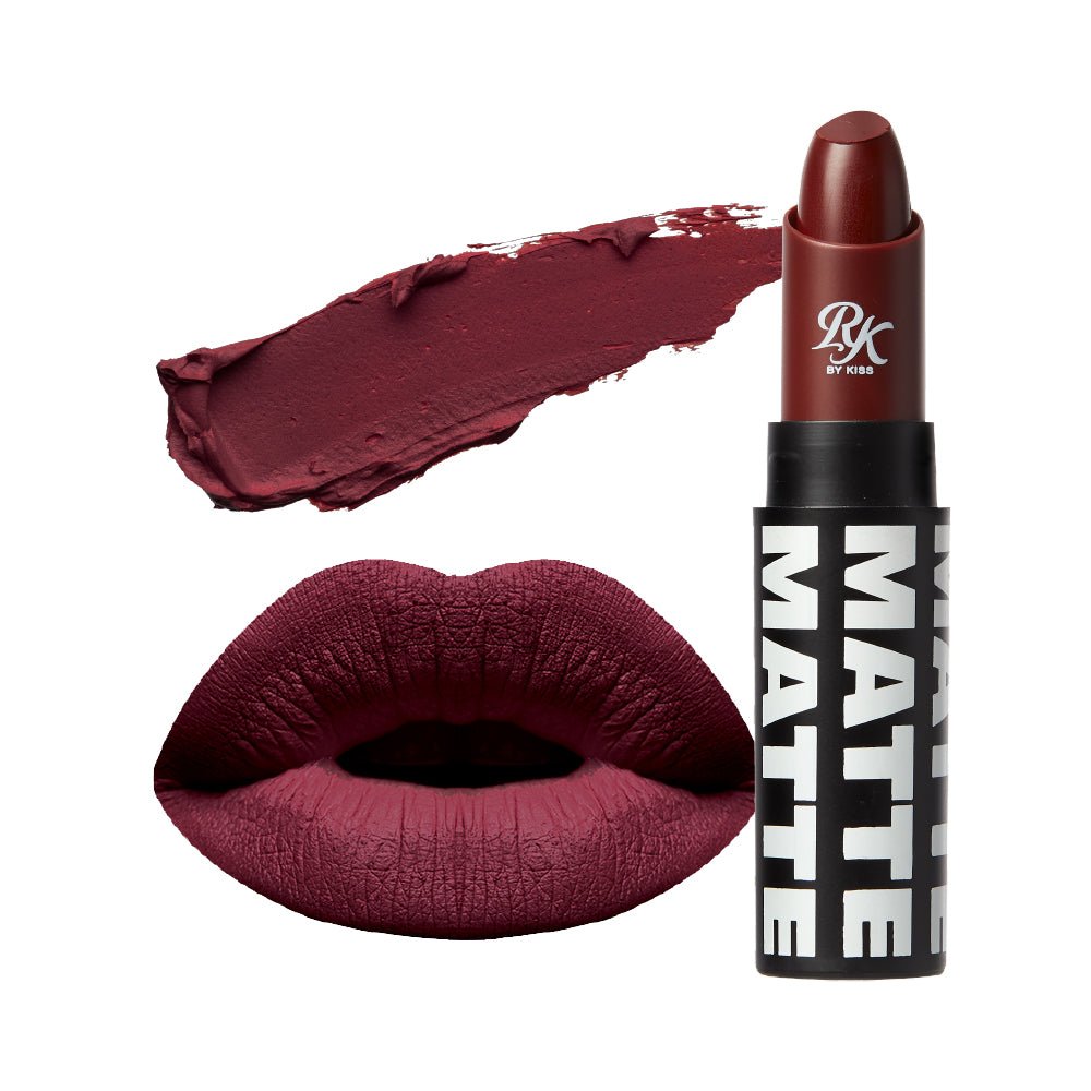 Ruby Kisses Mattest Matte Lipstick – Bold Color, Matte Finish | 18 NEW Stunning Shades - Beauty Exchange Beauty Supply
