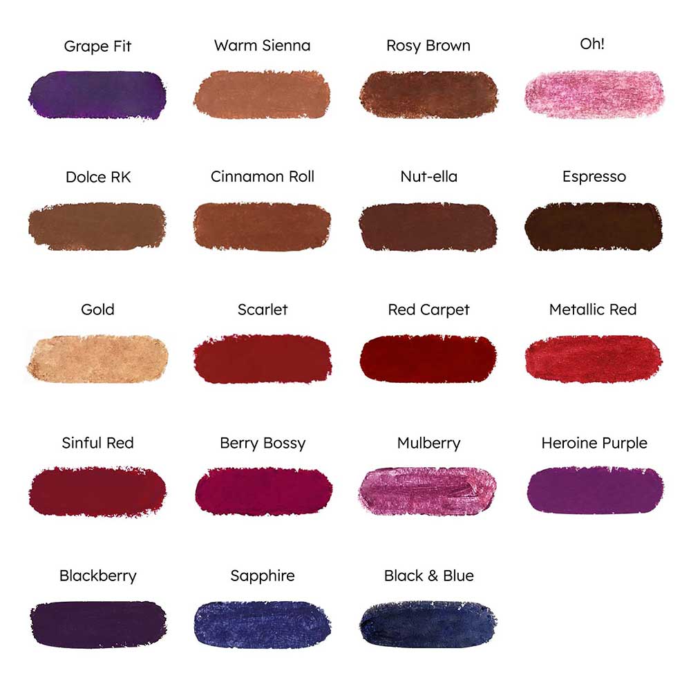 Ruby Kisses Mattest Matte Lipstick – Bold Color, Matte Finish | 18 NEW Stunning Shades - Beauty Exchange Beauty Supply