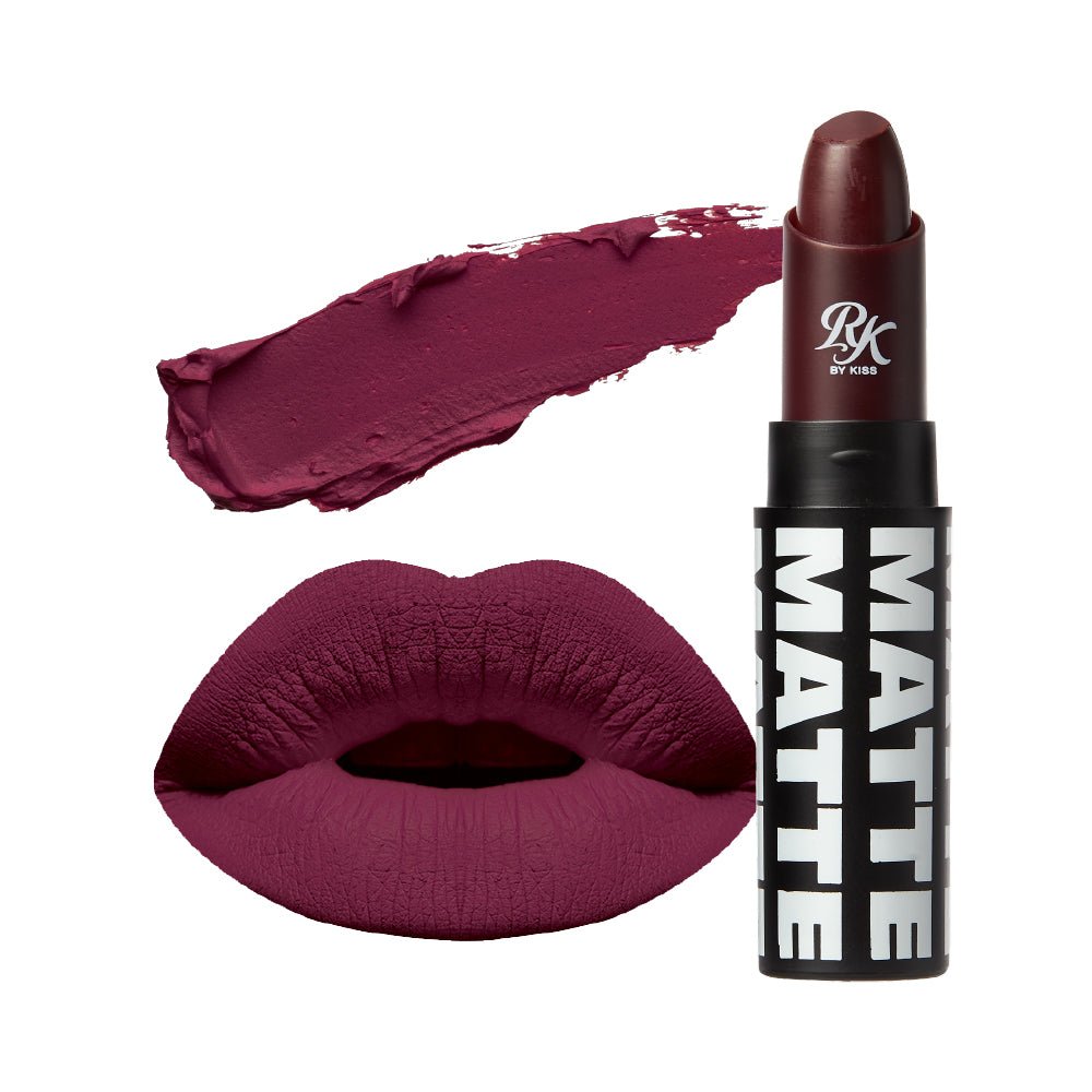 Ruby Kisses Mattest Matte Lipstick – Bold Color, Matte Finish | 18 NEW Stunning Shades - Beauty Exchange Beauty Supply