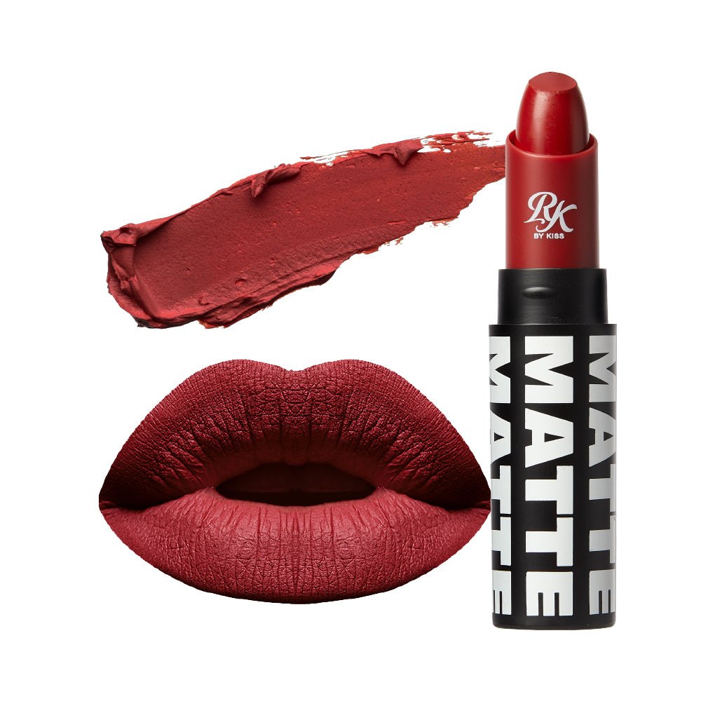 Ruby Kisses Mattest Matte Lipstick – Bold Color, Matte Finish | 18 NEW Stunning Shades - Beauty Exchange Beauty Supply