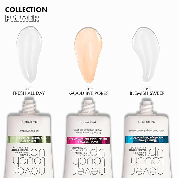 Ruby Kisses Never Touch Up Face Primer – Blemish Control & Oil Control for Oily - Prone Skin | 0.67 oz - Beauty Exchange Beauty Supply