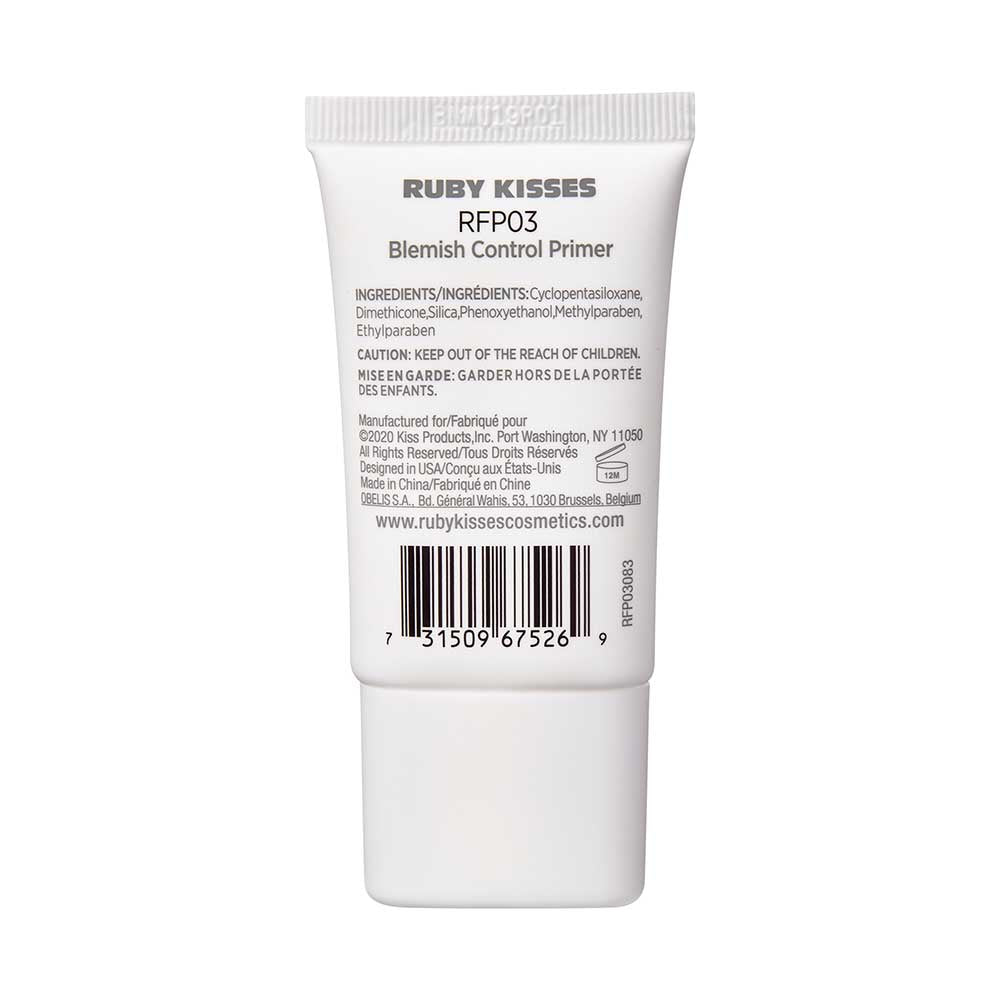 Ruby Kisses Never Touch Up Face Primer – Blemish Control & Oil Control for Oily - Prone Skin | 0.67 oz - Beauty Exchange Beauty Supply