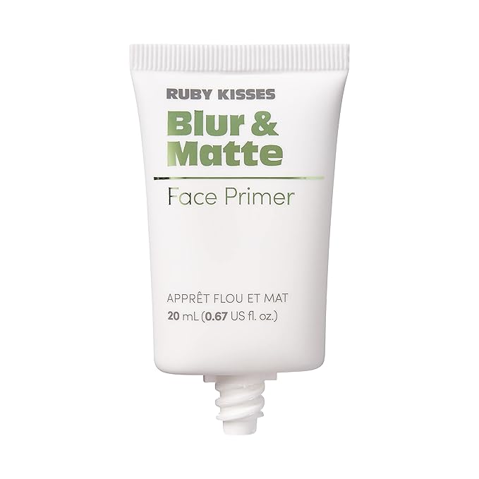 Ruby Kisses Never Touch Up Face Primer – Mattifying & Oil - Free | Velvety - Smooth Finish | 20ml / 0.67 oz - Beauty Exchange Beauty Supply