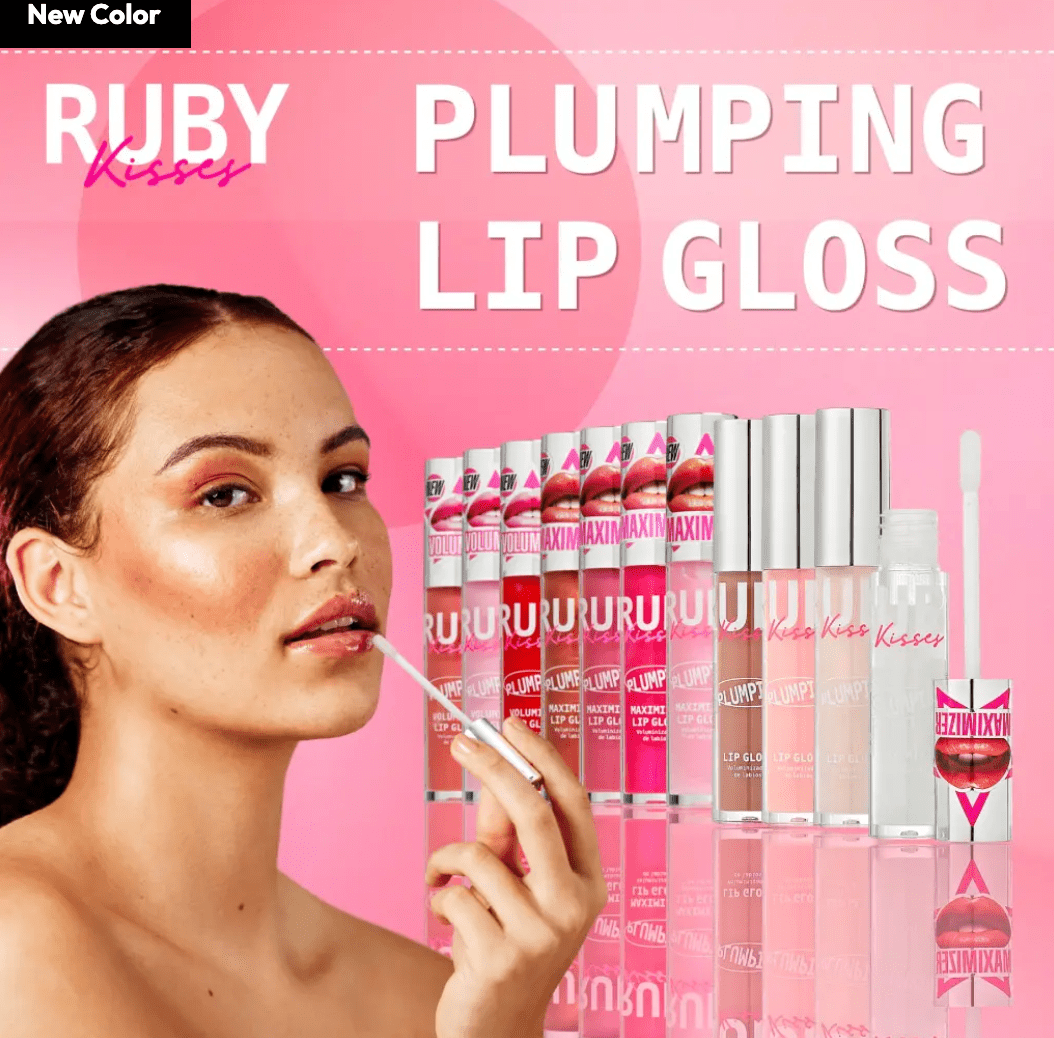 Ruby Kisses Plumping Lip Gloss – 11 Shades - Beauty Exchange Beauty Supply