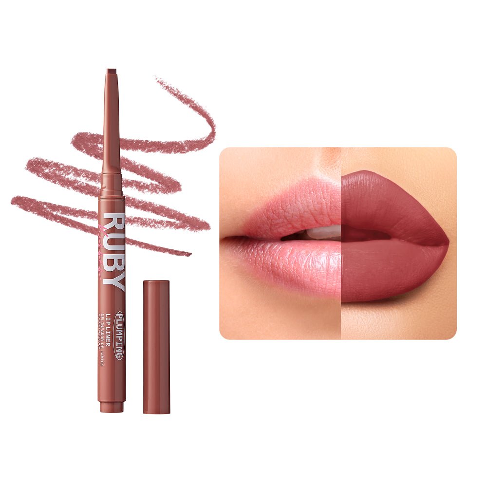 Ruby Kisses Plumping Lip Liner – Full, Volumized Lips with a Tingling Twist | 12 Shades - Beauty Exchange Beauty Supply