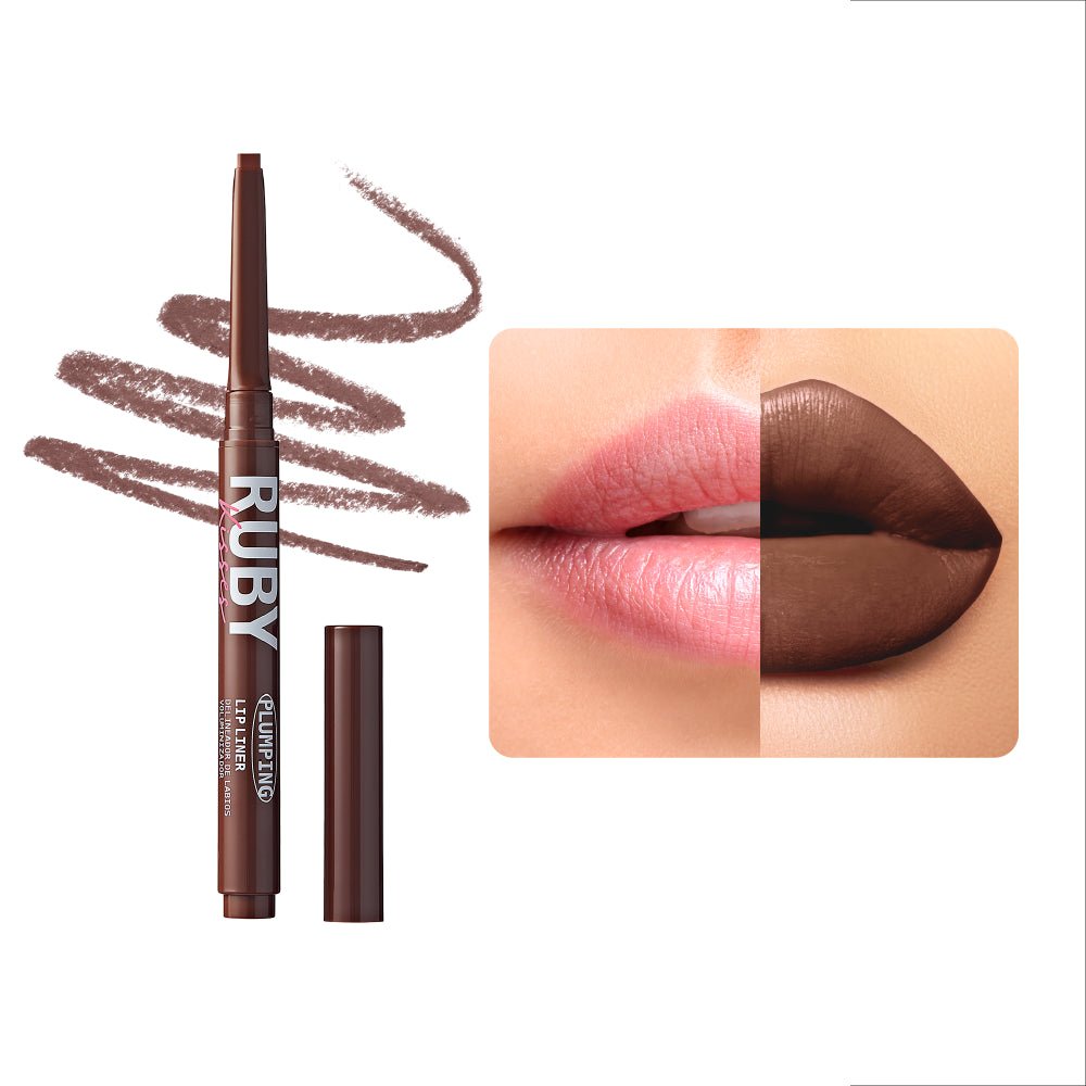 Ruby Kisses Plumping Lip Liner – Full, Volumized Lips with a Tingling Twist | 12 Shades - Beauty Exchange Beauty Supply