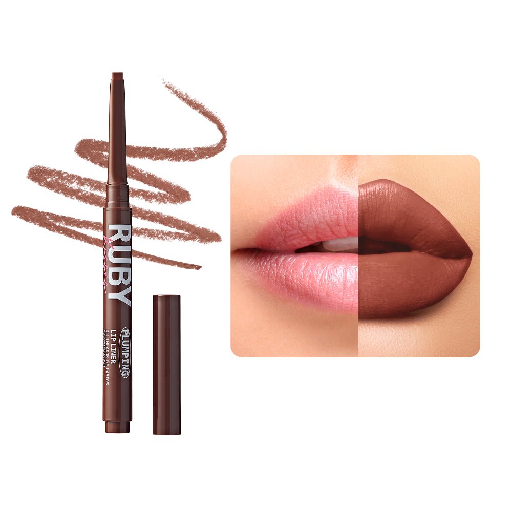 Ruby Kisses Plumping Lip Liner – Full, Volumized Lips with a Tingling Twist | 12 Shades - Beauty Exchange Beauty Supply