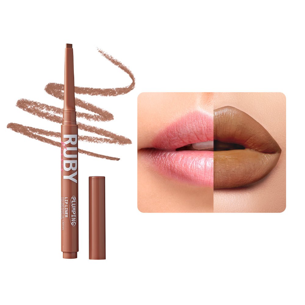 Ruby Kisses Plumping Lip Liner – Full, Volumized Lips with a Tingling Twist | 12 Shades - Beauty Exchange Beauty Supply