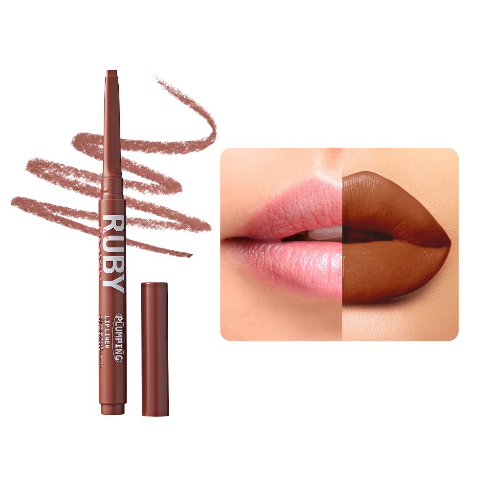 Ruby Kisses Plumping Lip Liner – Full, Volumized Lips with a Tingling Twist | 12 Shades - Beauty Exchange Beauty Supply