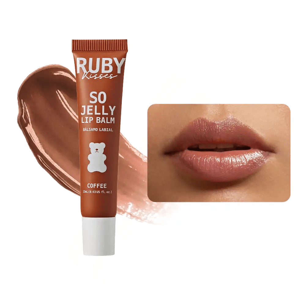 Ruby Kisses So Jelly Tinted Lip Balm – Scented, Hydrating Lip Treatment | 5 Flavors - Beauty Exchange Beauty Supply
