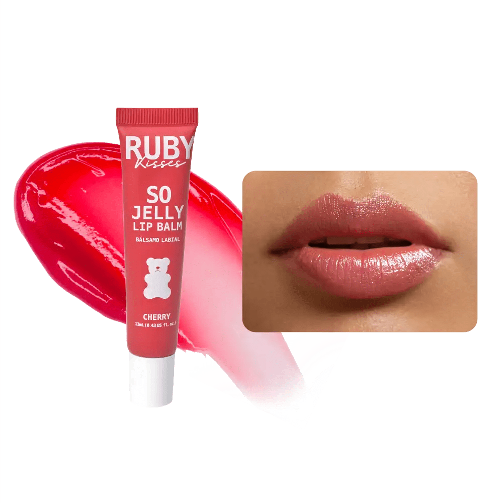 Ruby Kisses So Jelly Tinted Lip Balm – Scented, Hydrating Lip Treatment | 5 Flavors - Beauty Exchange Beauty Supply