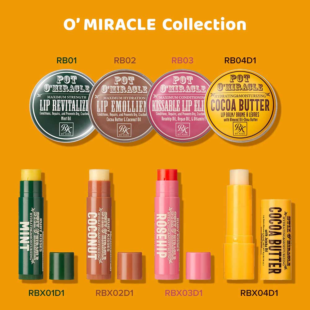 Ruby Kisses Stix O Miracle Lip Balm – Lip Care - Beauty Exchange Beauty Supply