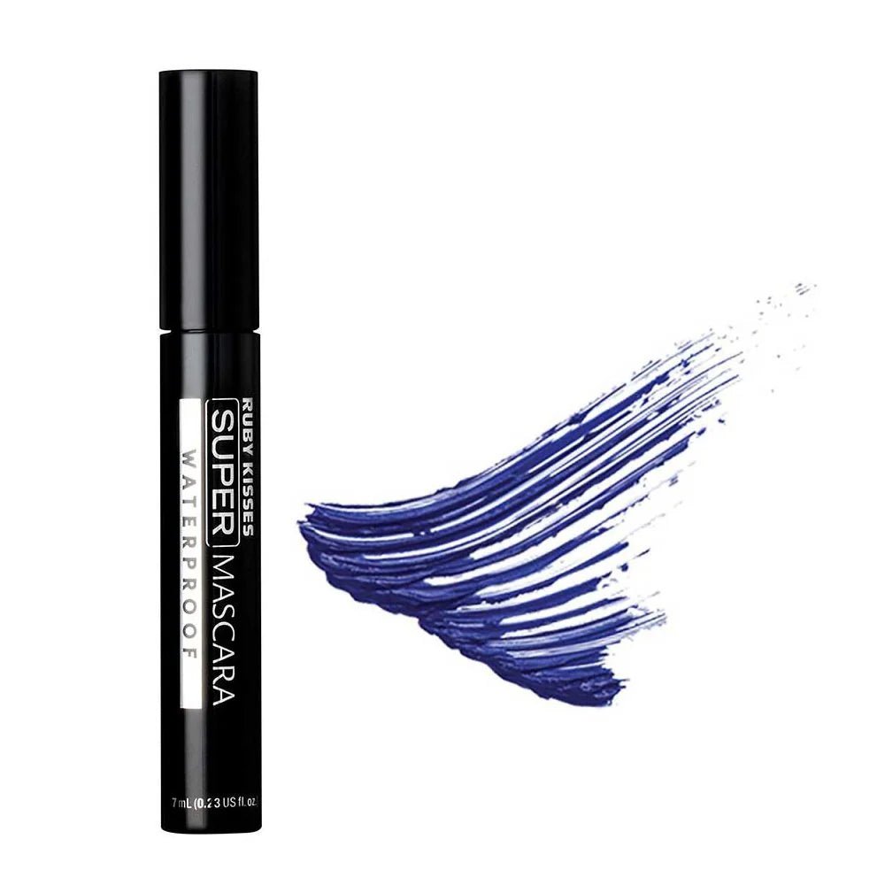 Ruby Kisses Super Mascara – Waterproof, Lengthening, Defining, Curling Mascara | 5 Stunning Shades - Beauty Exchange Beauty Supply