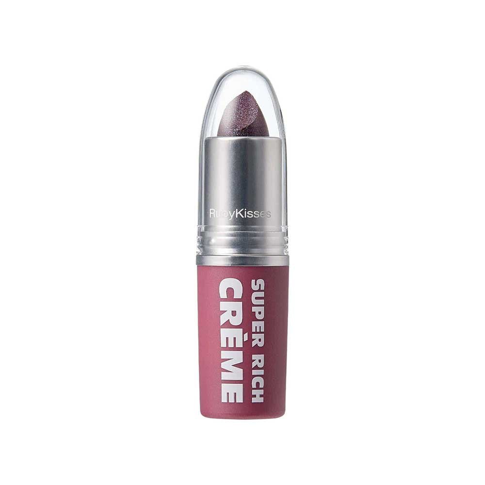 Ruby Kisses Super Rich Crème Lipstick – Creamy, Bold, and Rich Color | 12 Metallic & Statement Shades - Beauty Exchange Beauty Supply