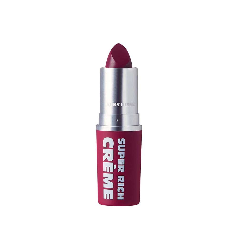 Ruby Kisses Super Rich Crème Lipstick – Creamy, Bold, and Rich Color | 12 Metallic & Statement Shades - Beauty Exchange Beauty Supply