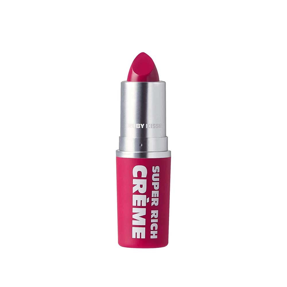 Ruby Kisses Super Rich Crème Lipstick – Creamy, Bold, and Rich Color | 12 Metallic & Statement Shades - Beauty Exchange Beauty Supply