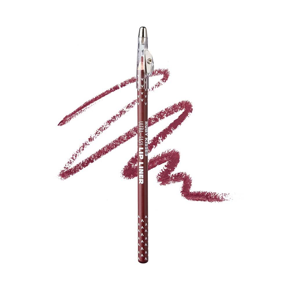 Ruby Kisses Ultra - Easy Wooden Lip Liner Pencil - Beauty Exchange Beauty Supply