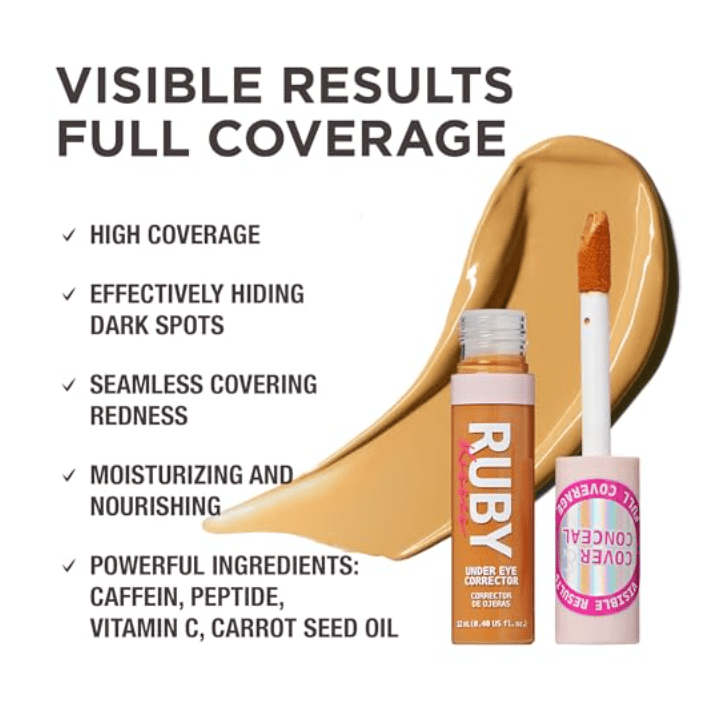 Ruby Kisses Under Eye Concealer – Full Coverage - Beauty Exchange Beauty Supply
