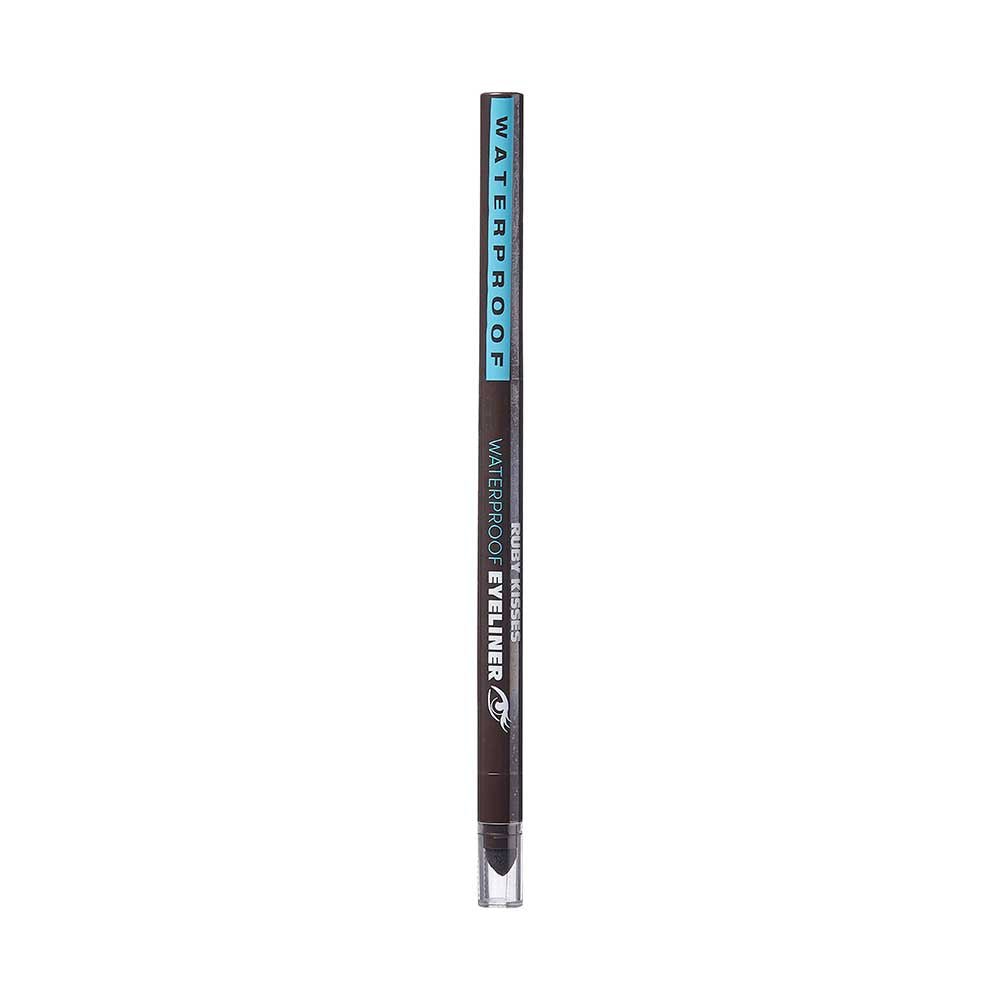 Ruby Kisses Waterproof Auto Eyeliner Pencil with Smudger - Beauty Exchange Beauty Supply