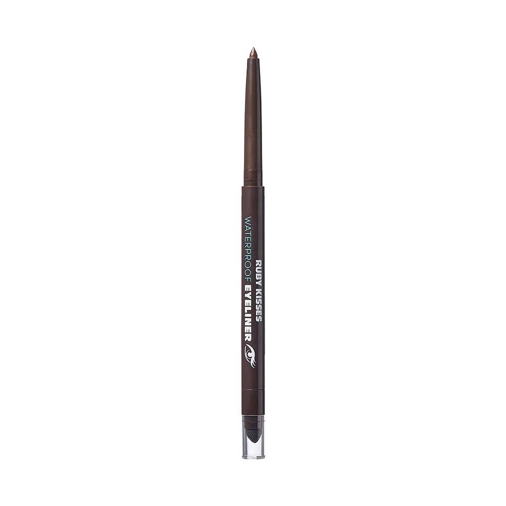Ruby Kisses Waterproof Auto Eyeliner Pencil with Smudger - Beauty Exchange Beauty Supply