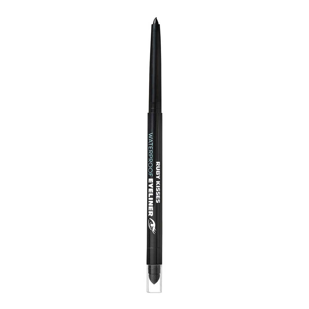 Ruby Kisses Waterproof Auto Eyeliner Pencil with Smudger - Beauty Exchange Beauty Supply