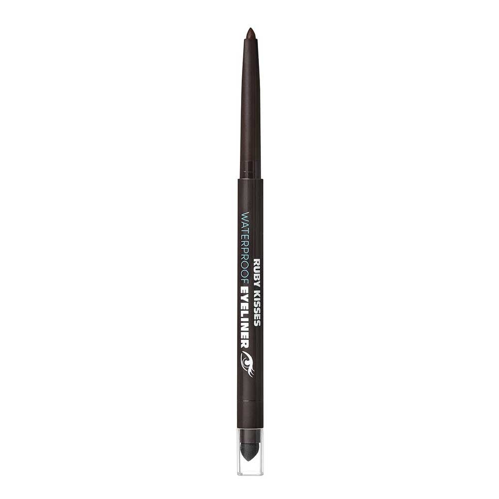 Ruby Kisses Waterproof Auto Eyeliner Pencil with Smudger - Beauty Exchange Beauty Supply