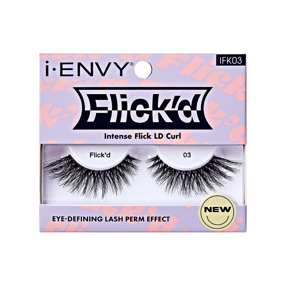 IENVY by KISS 3D Flick’d Lashes – LD Curl
