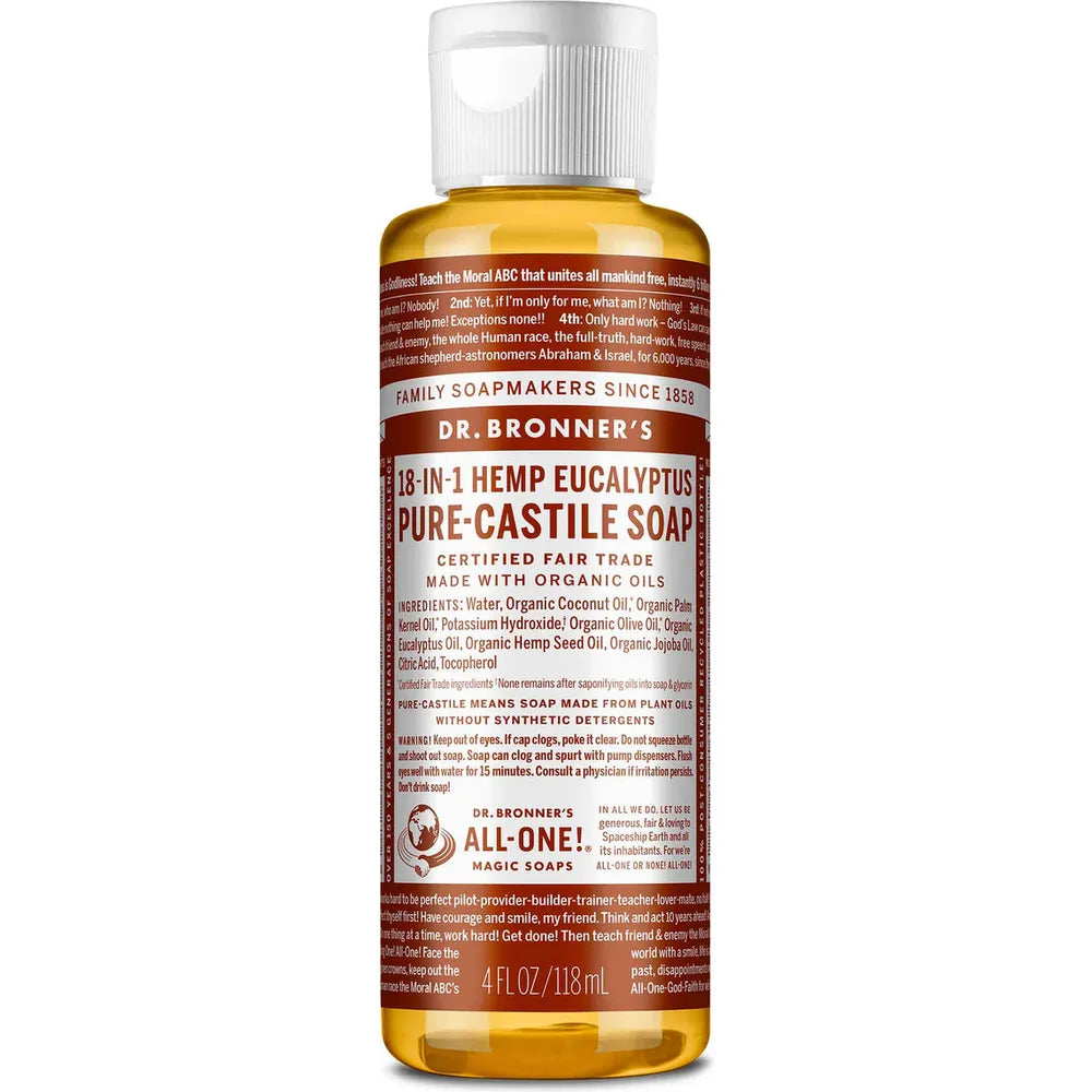 Dr. Bronner's Pure-Castile Liquid Soap Variety Pack - 4 oz