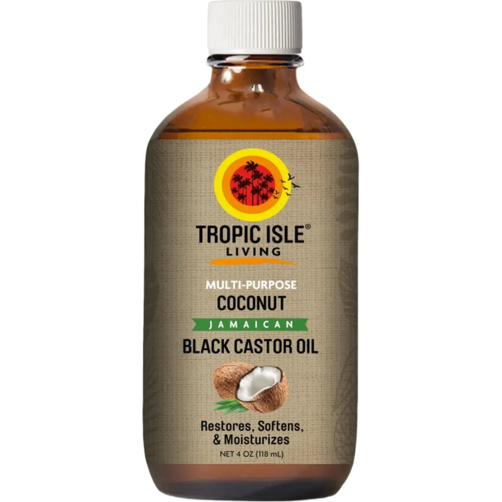 Tropic Isle Living Jamaican Black Castor Oil - Multi-Use 4oz
