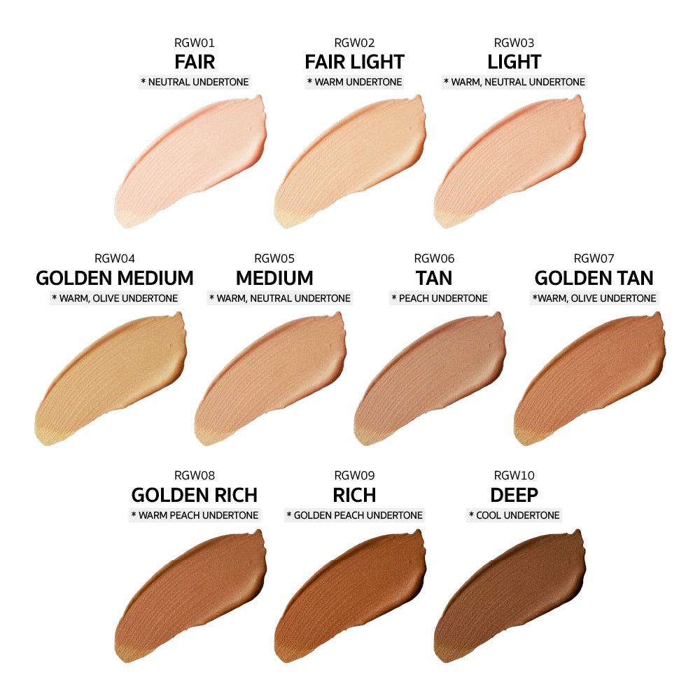 Ruby Kisses Glowy Skin Filter Foundation – 3-in-1 Primer, Skin Tint & Highlighter 10 Shades