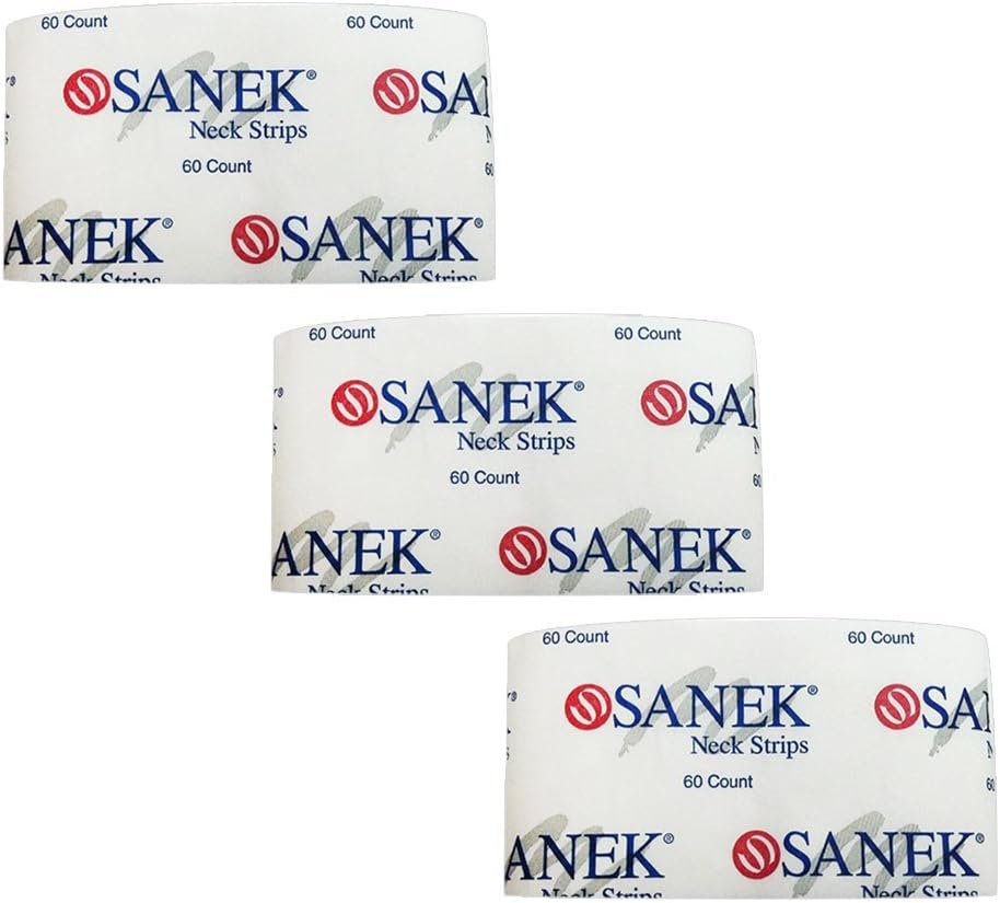 Sanek Neck Wrap Strip - 60 & 40 Count - Beauty Exchange Beauty Supply