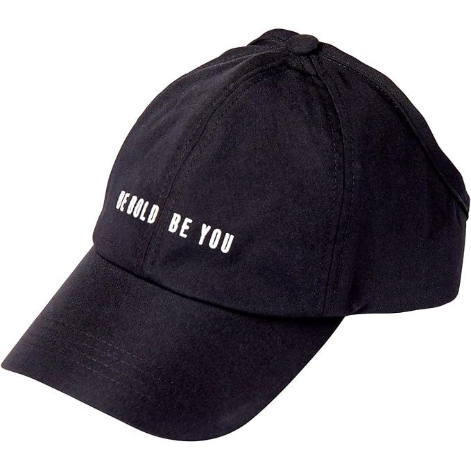 Satin Lined Backless Baseball Cap – One Size - Beauty Exchange Beauty Supply
