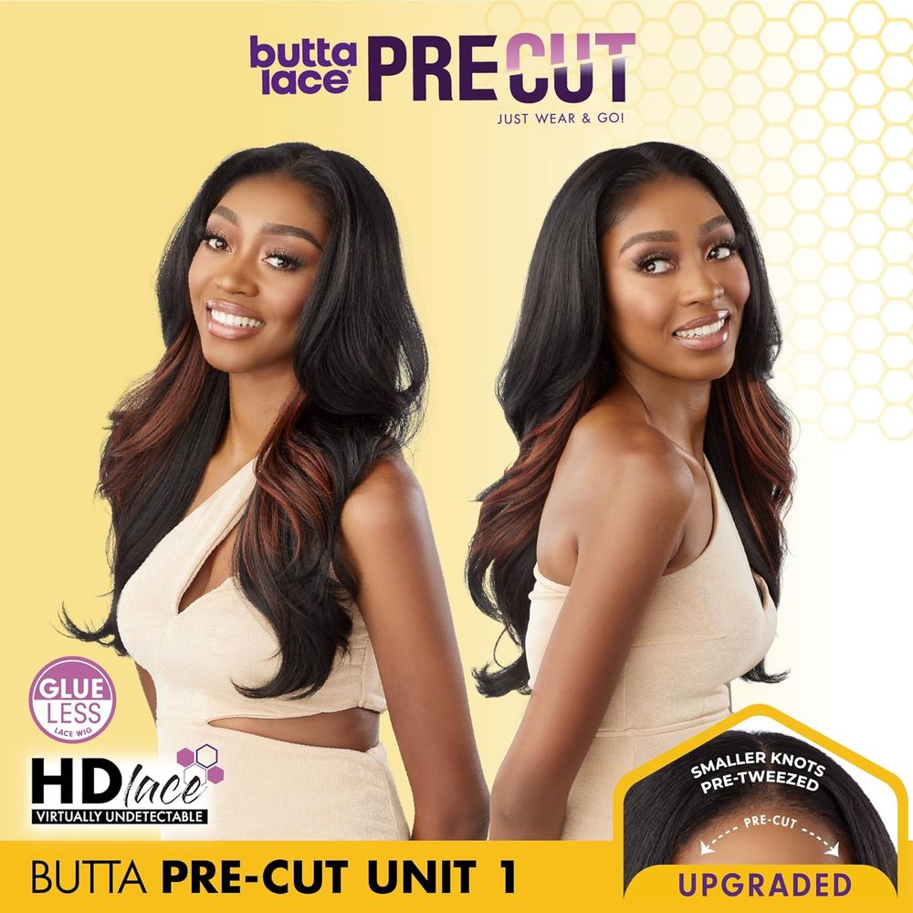 Sensational Butta Lace Pre - Cut HD Lace Wig - Unit 1 - Beauty Exchange Beauty Supply
