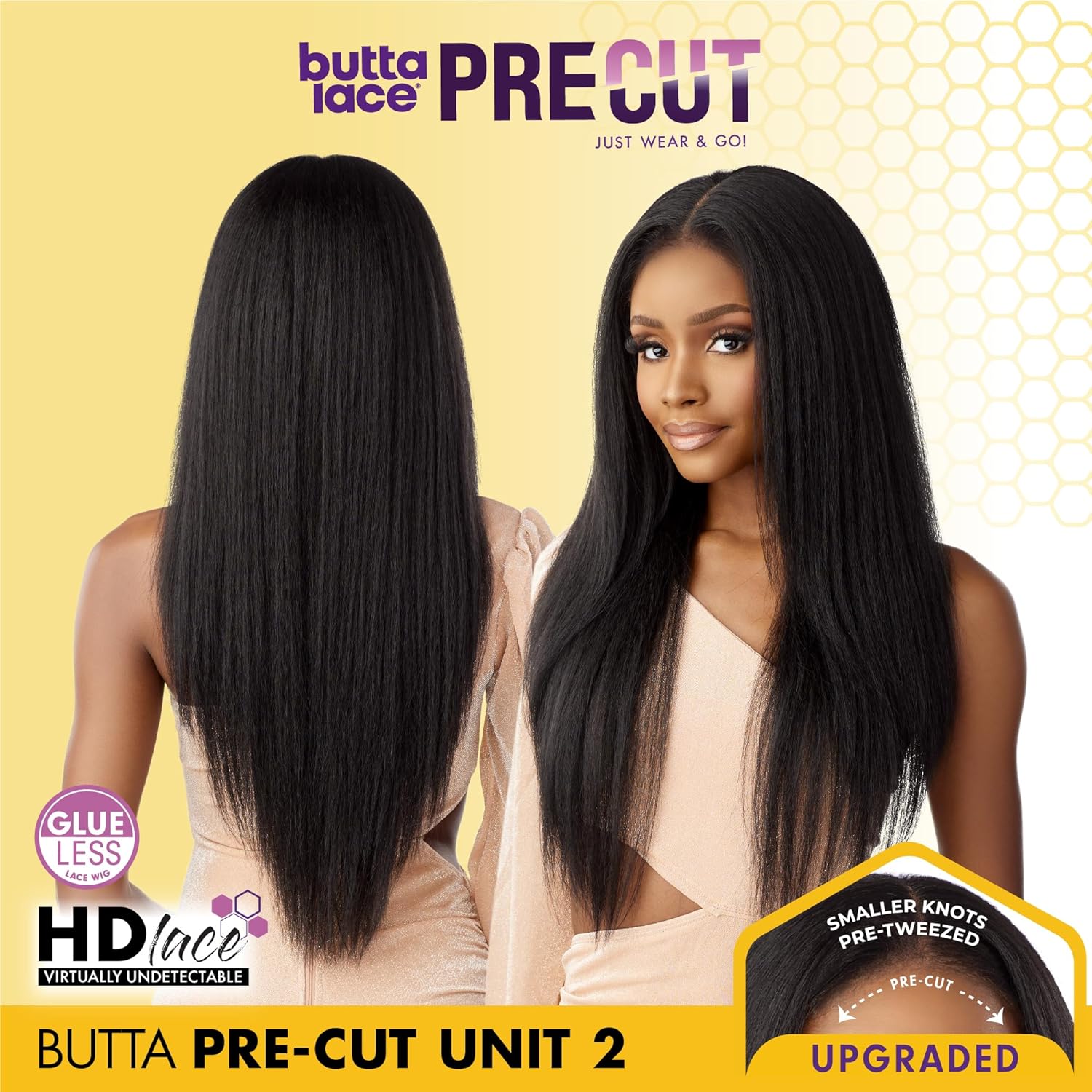 Sensational Butta Lace Pre - Cut HD Lace Wig - Unit 2 - Beauty Exchange Beauty Supply