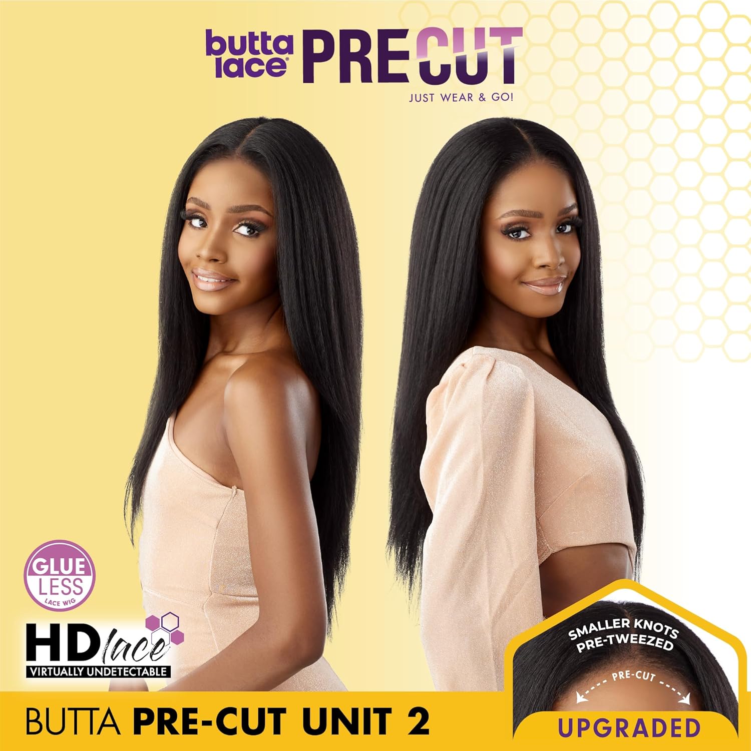 Sensational Butta Lace Pre - Cut HD Lace Wig - Unit 2 - Beauty Exchange Beauty Supply