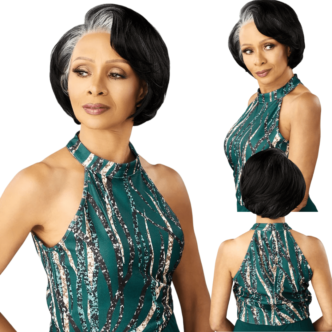 Sensationnel Bare Lace Pre - Cur Platinum Glow Wig – Maxine - Beauty Exchange Beauty Supply