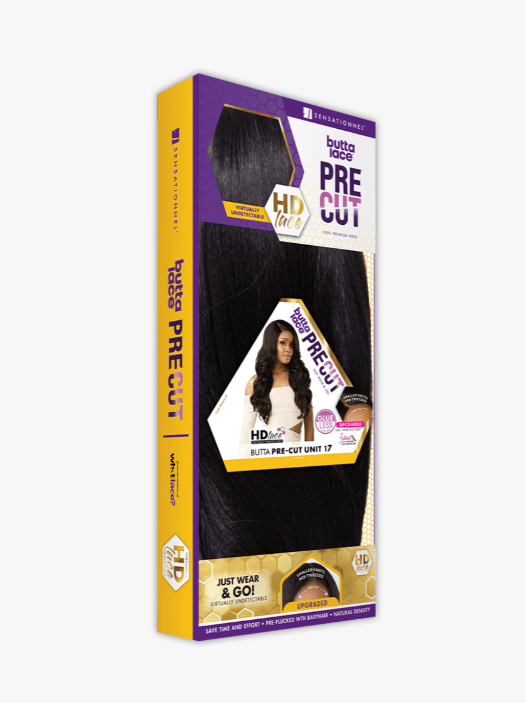 Sensationnel Butta Lace Pre - Cut HD Lace Front Wig - Unit 17 - Beauty Exchange Beauty Supply