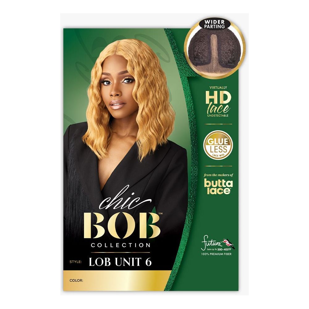 Sensationnel Chic Bob Synthetic Lace Wig - Lob Unit 6 - Beauty Exchange Beauty Supply