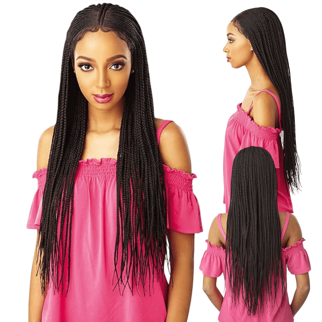 Sensationnel Cloud 9 13x5 Synthetic Lace Front Wig - Fulani Cornrow - Beauty Exchange Beauty Supply