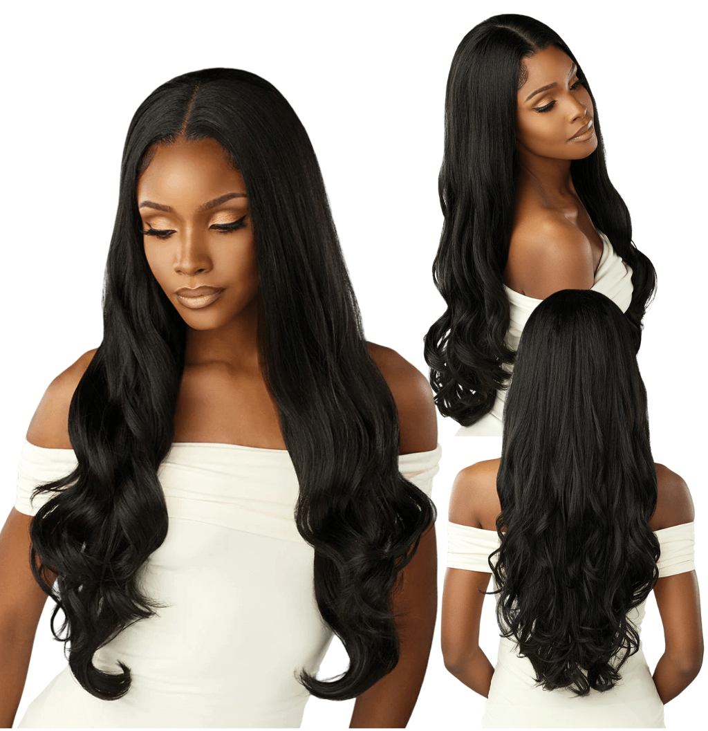 Sensationnel Crowned Edge 13x5 Synthetic HD Lace Wig – Euro Body 28” - Beauty Exchange Beauty Supply