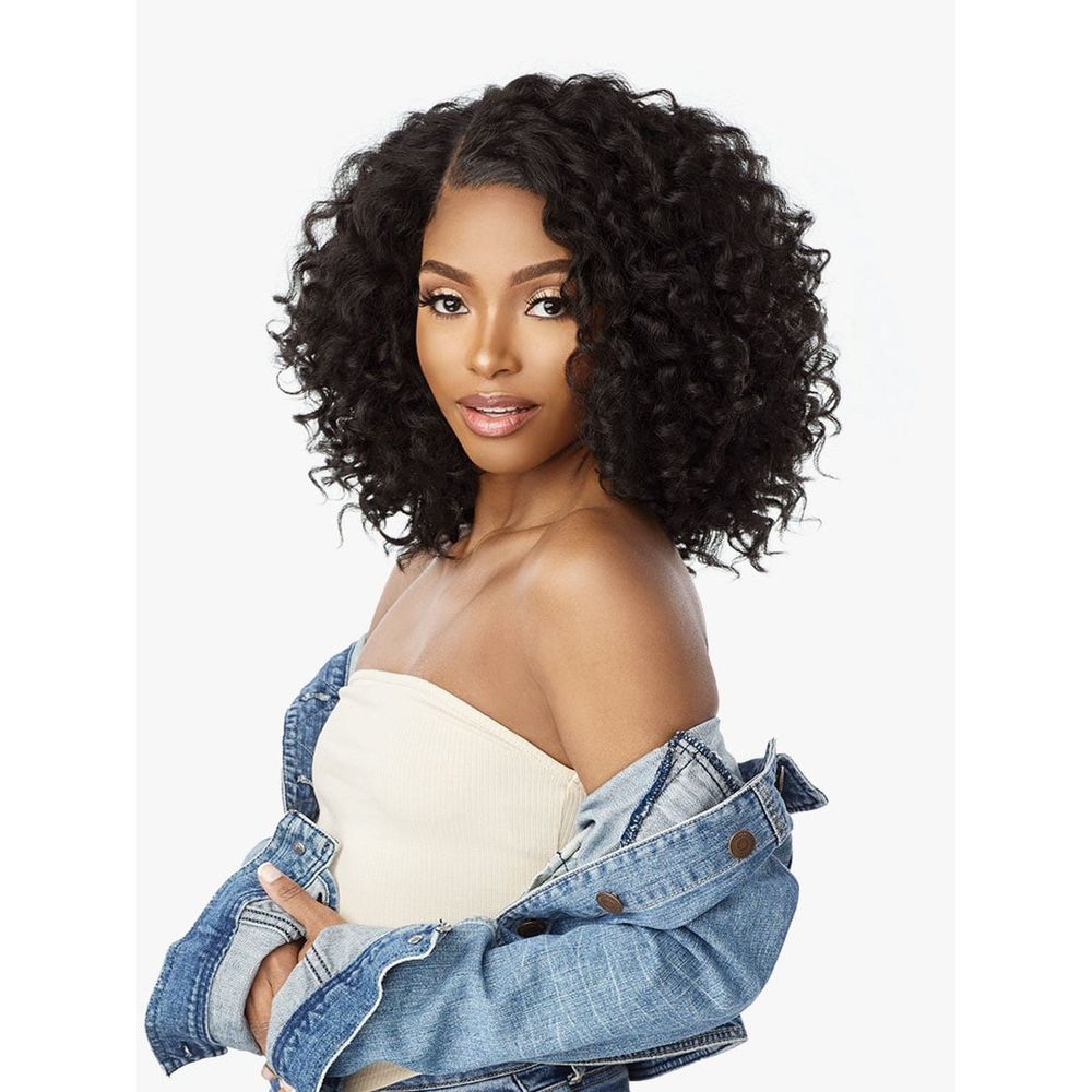 Sensationnel Curls Kinks & Co. HD Lace Y‑Part Wig – Kinky Ringlet Curl 14″ - Beauty Exchange Beauty Supply