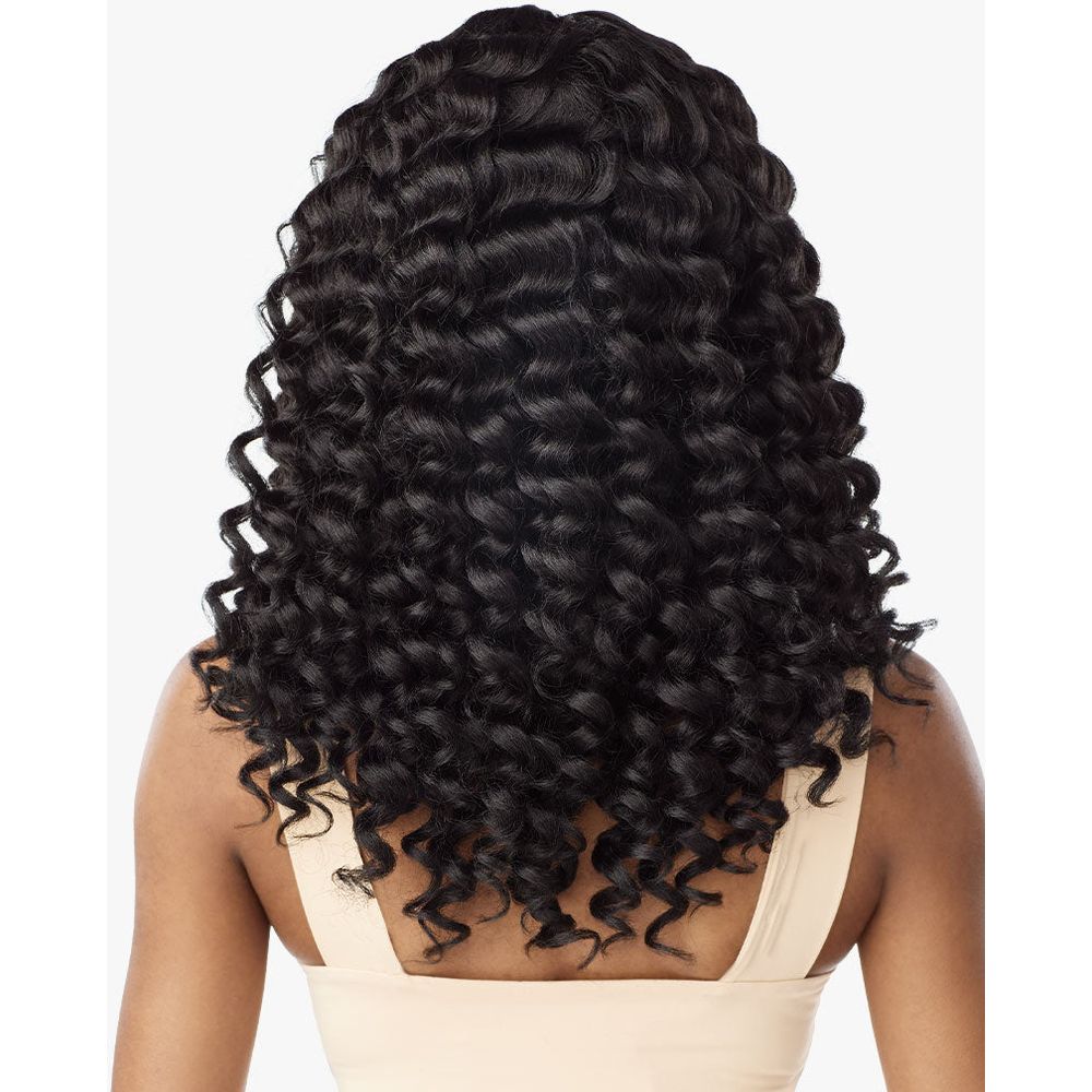 Sensationnel Curls Kinks & Co Kinky Edges Y - Part Synthetic HD Lace Front Wig - Kinky Rod Curl 18" - Beauty Exchange Beauty Supply