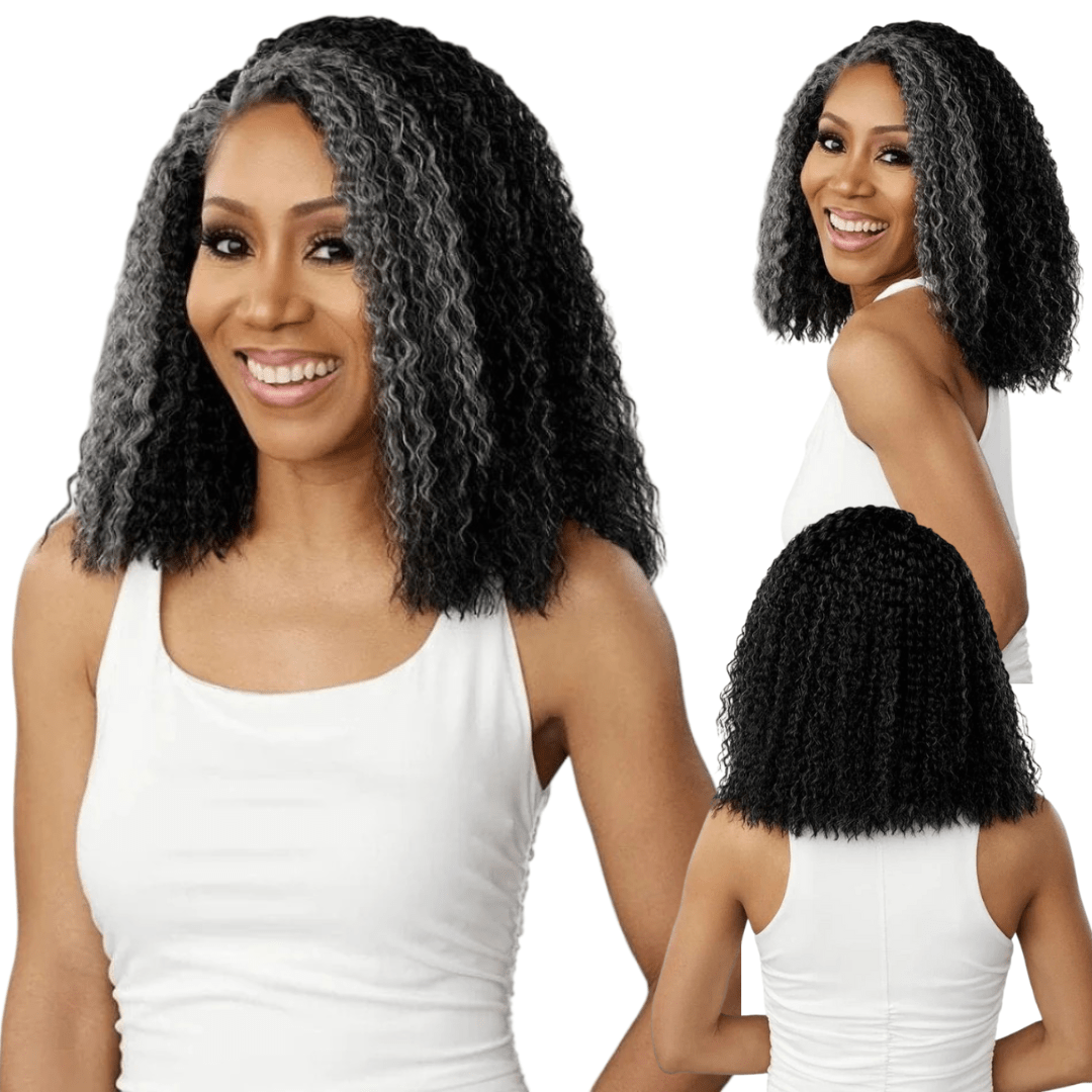 Sensationnel Dashly Salt & Pepper HD Synthetic Lace Front Wig - Unit 4 - Beauty Exchange Beauty Supply