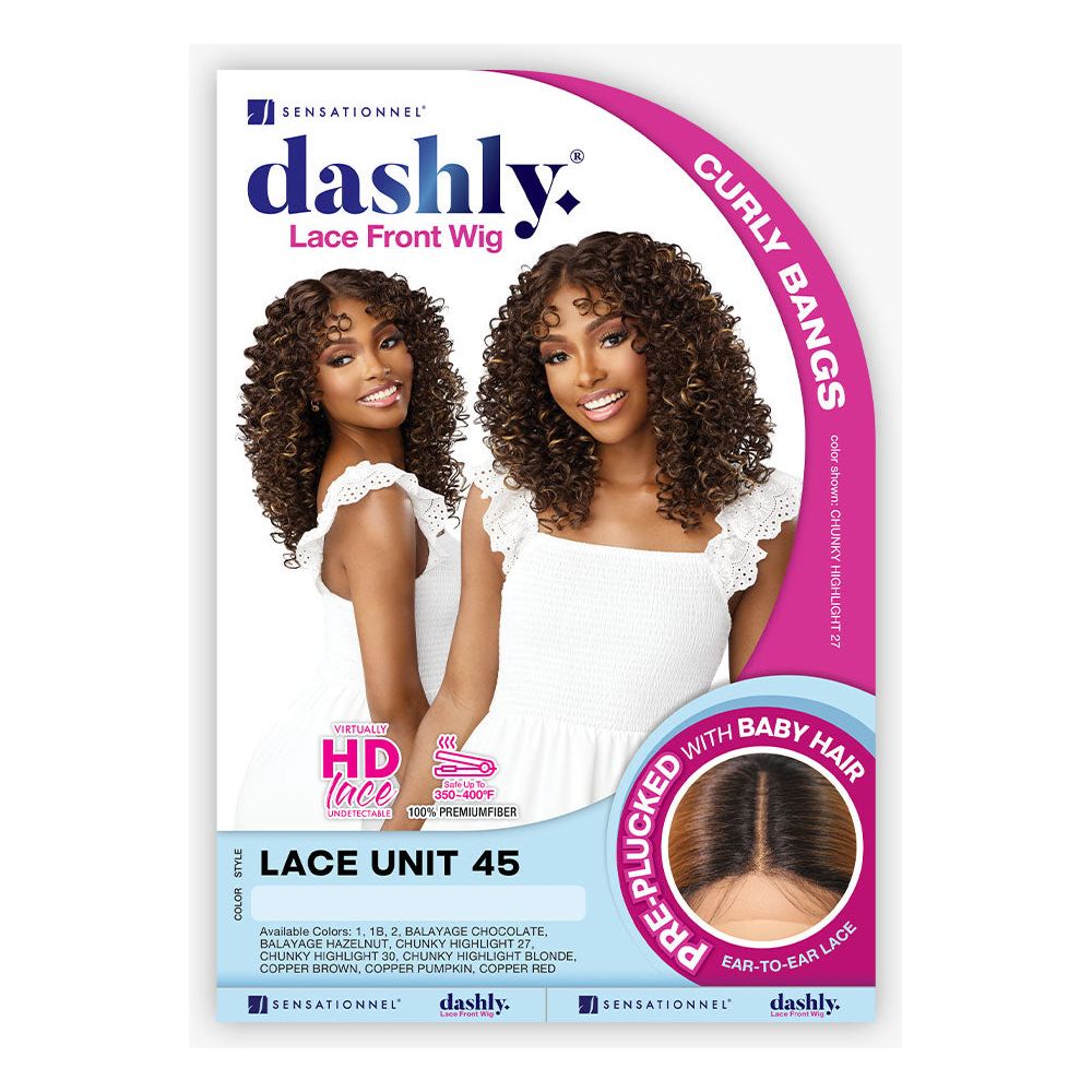 Sensationnel Dashly Synthetic HD Lace Wig - Unit 45 - Beauty Exchange Beauty Supply